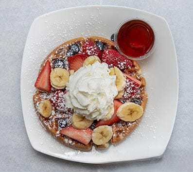 Mojo Hill Cafe - Waffle With Bacon