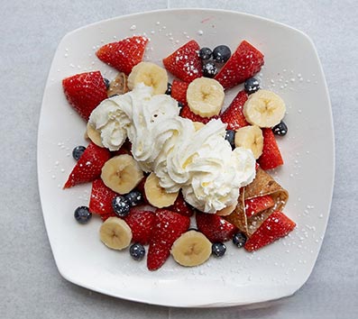 Mojo Hill Cafe - Fruit Crepe
